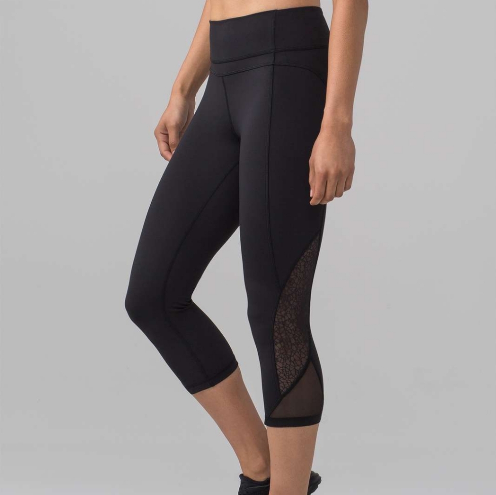 Lululemon Twist & Train Crop (19")